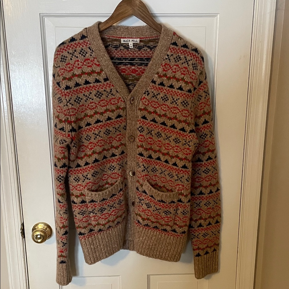 Alex Mill Fair Isle Cardigan